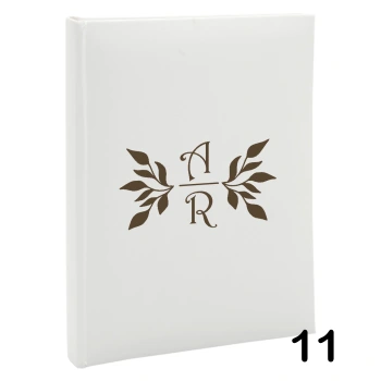 Album ślubny, wsuwany, 50 zdjęć 15x21, personalizowany, 12 wzorów